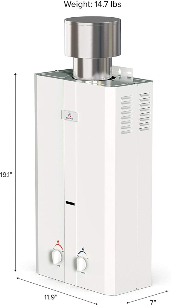 Eccotemp L10 Portable Tankless Water Heater w/EccoFlo Pump van shower
rv shower
van shower
conversion van shower
van conversion shower